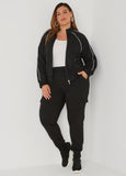 Piped French Terry Cargo Joggers