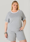 Piped French Terry Top