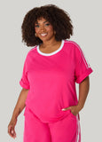 Piped French Terry Top