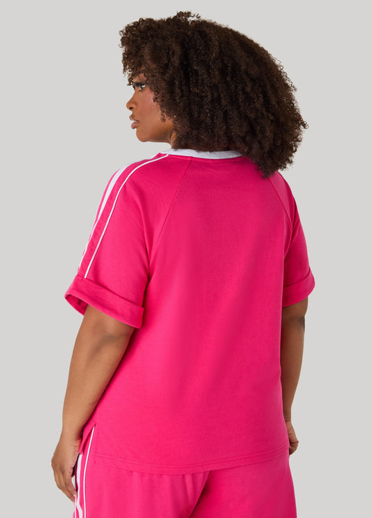 Piped French Terry Top