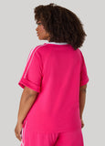 Piped French Terry Top