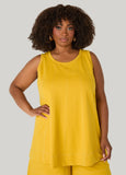 Seam Detailed Swing Top