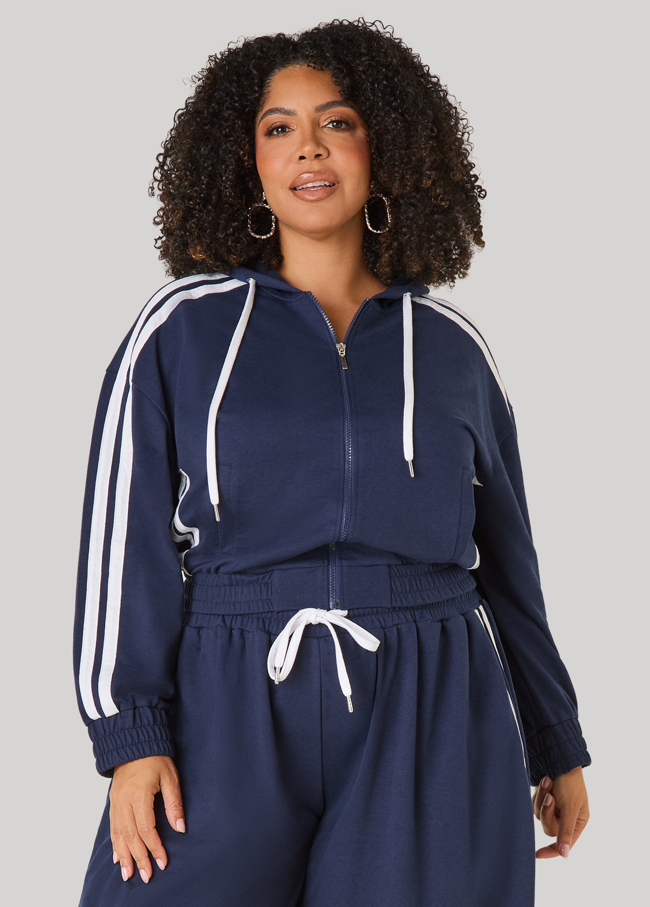 Striped Track Jacket