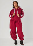 Striped Balloon Joggers