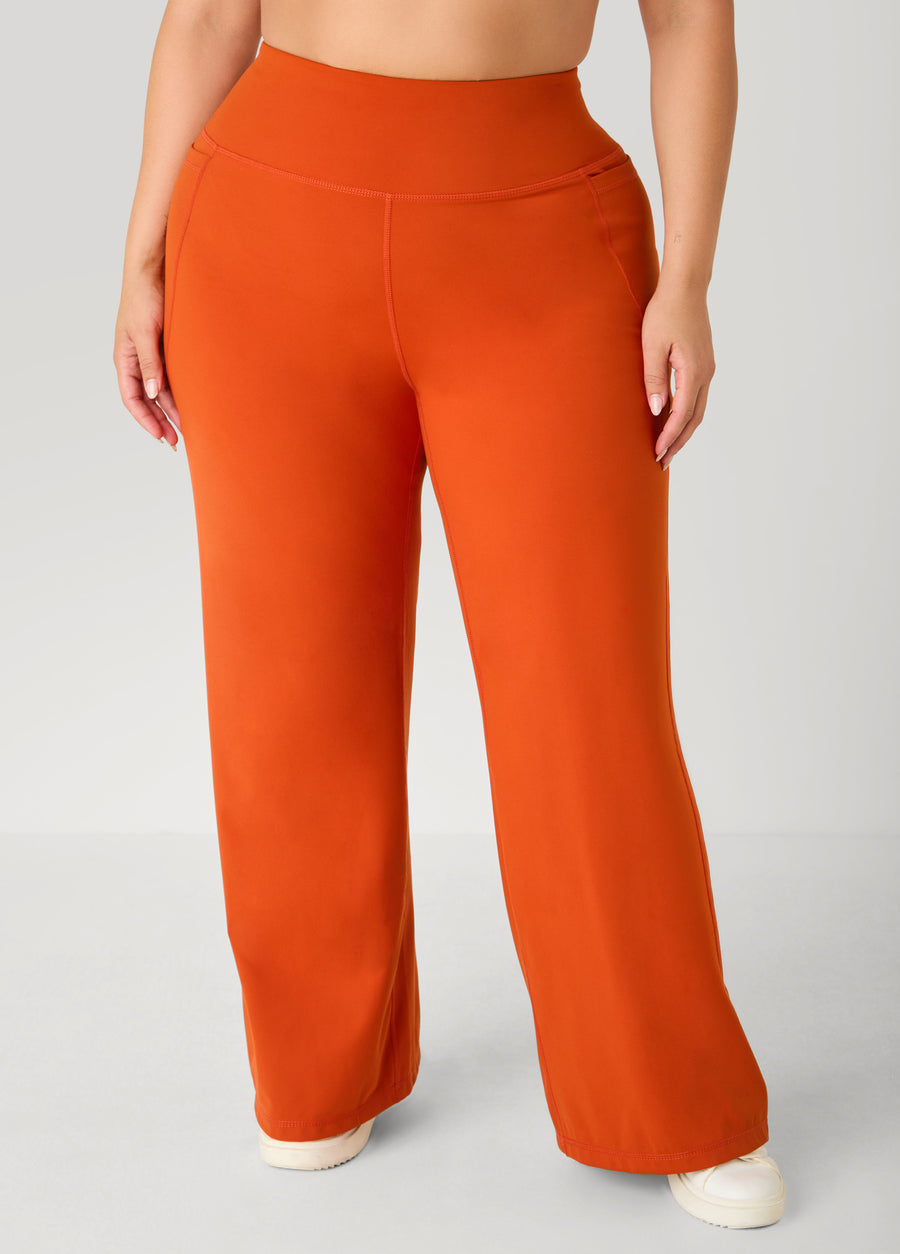 Ashley Sport High Waist Wide Leg Pants