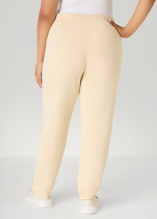 Studded French Terry Pants