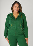 Studded French Terry Hoodie