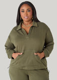 Crystal V Neck Pullover