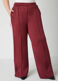Embroidered Pique Track Pants