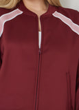 Embroidered Pique Track Jacket