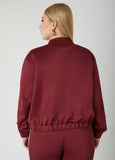 Embroidered Pique Track Jacket