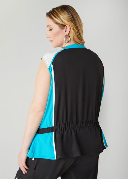 Colorblock Active Vest