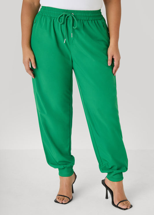 Mid Rise Drawstring Joggers