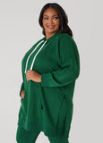 Oversized Side Split Hoodie