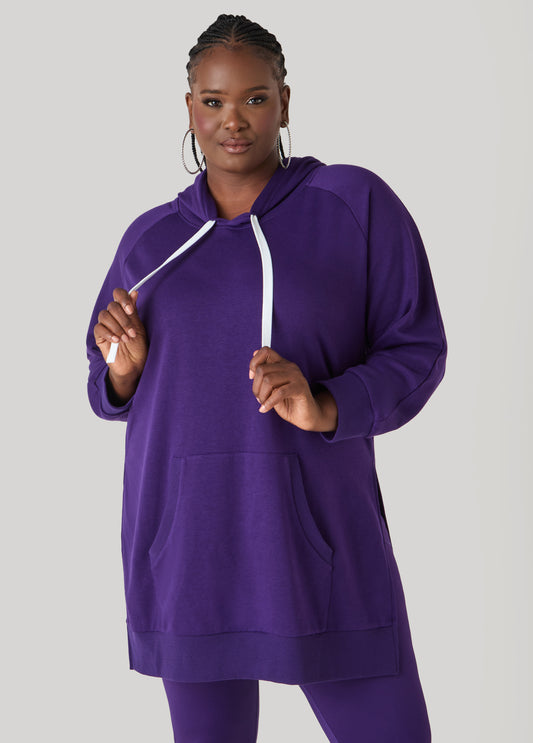 Oversized Side Split Hoodie