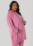 Oversized Side Split Hoodie