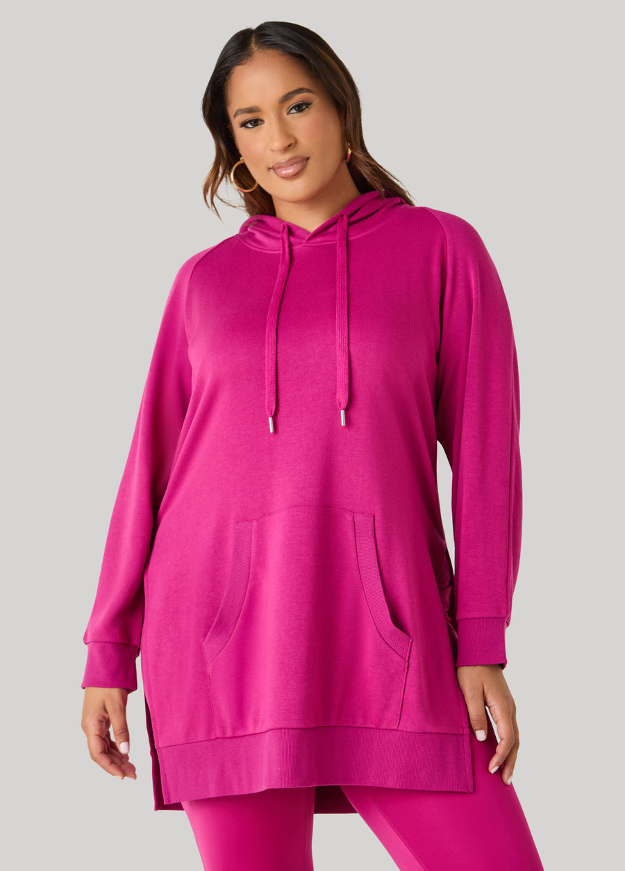 Side Split Oversized Hoodie