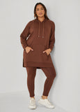 Side Split Oversized Hoodie