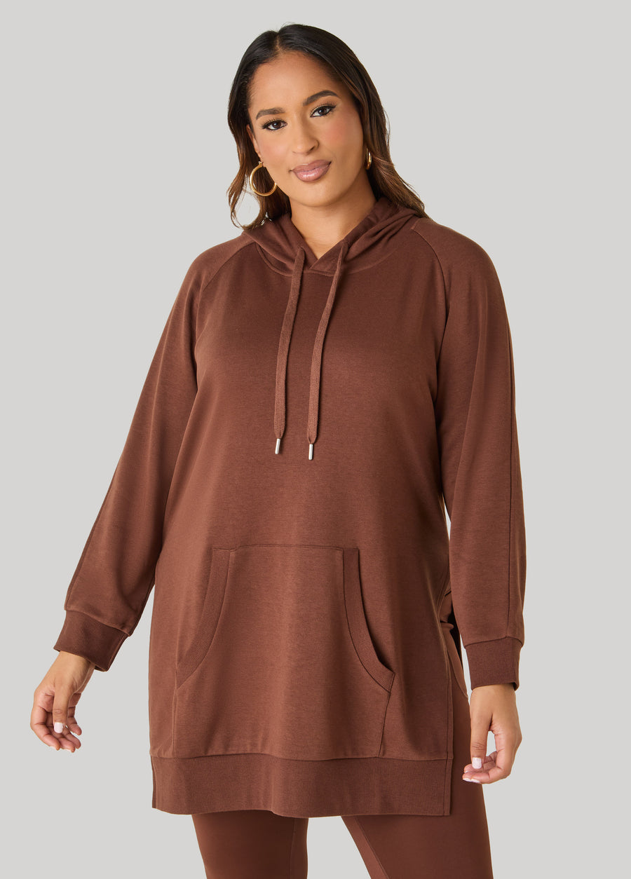 Side Split Oversized Hoodie