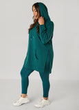 Oversized Side Split Hoodie