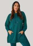 Oversized Side Split Hoodie