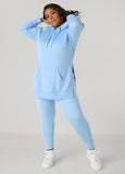 Oversized Side Split Hoodie