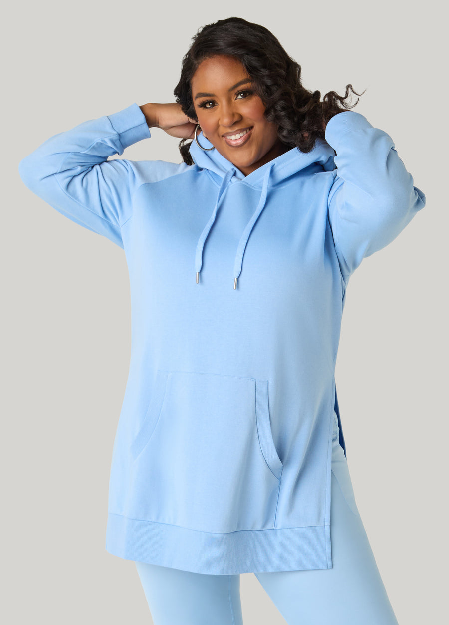 Oversized Side Split Hoodie