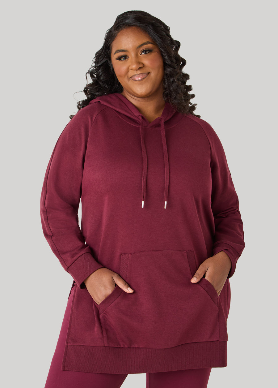Oversized Side Split Hoodie