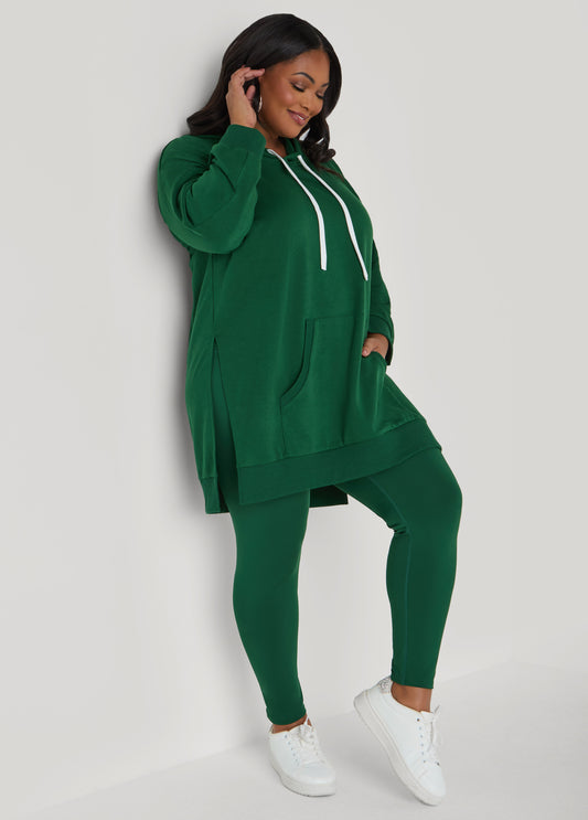 Side Pocket Pull On Leggings