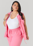 Storm Flap Drawstring Waist Vest