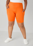 Phone Pocket Biker Shorts