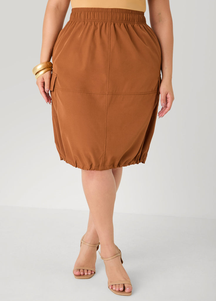 スカート Ashley skirt marno Slip On Drawstring Cargo Skirt – Ashley Stewart