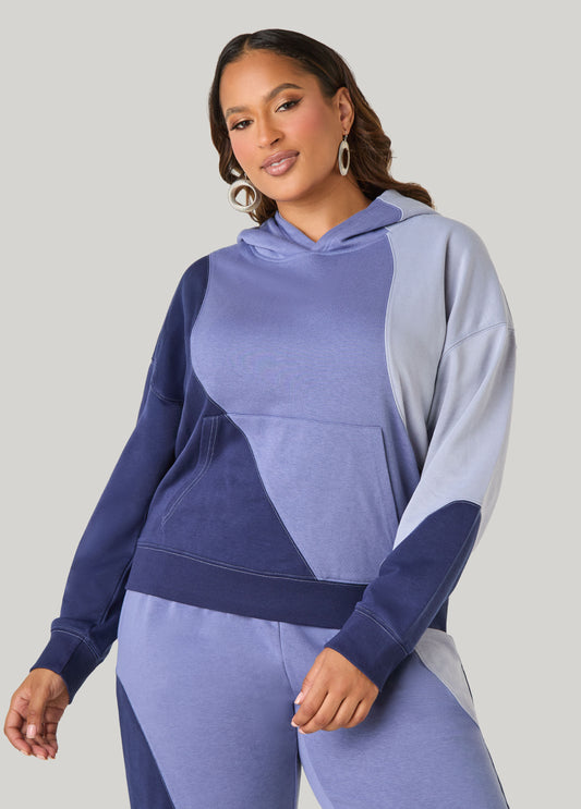Colorblock French Terry Hoodie