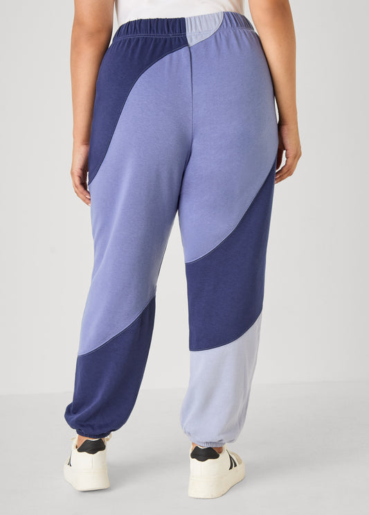 Colorblock French Terry Joggers