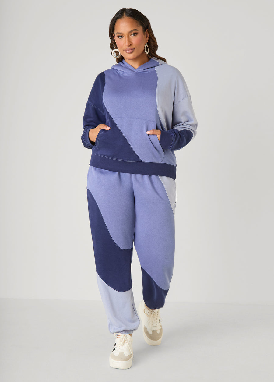 Colorblock French Terry Joggers