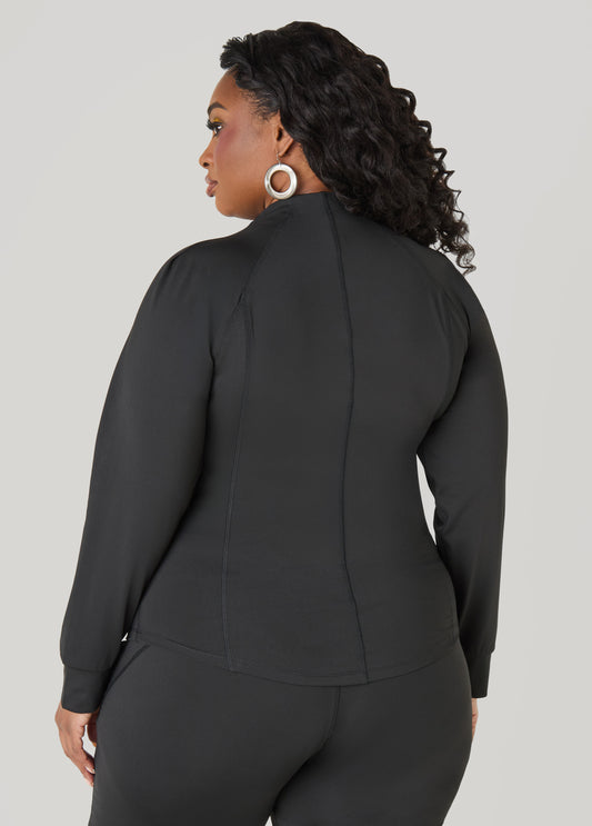 Zip Front Track Jacket