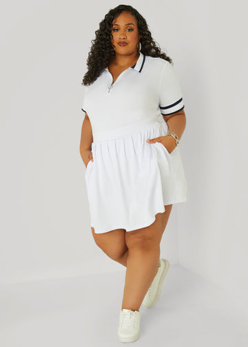 Pleated Tennis Skort