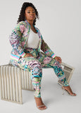 High Rise Status Print Leggings