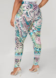 High Rise Status Print Leggings