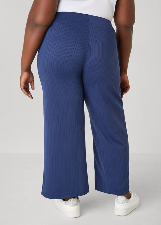 Striped Luxe Soft Scuba Pants