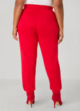 High Waist Luxe Soft Scuba Joggers