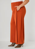 Pleated Luxe Soft Scuba Pants