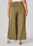 Pleated Luxe Soft Scuba Pants