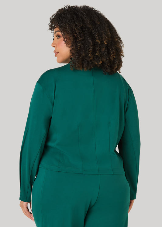 Funnel Neck Track Jacket