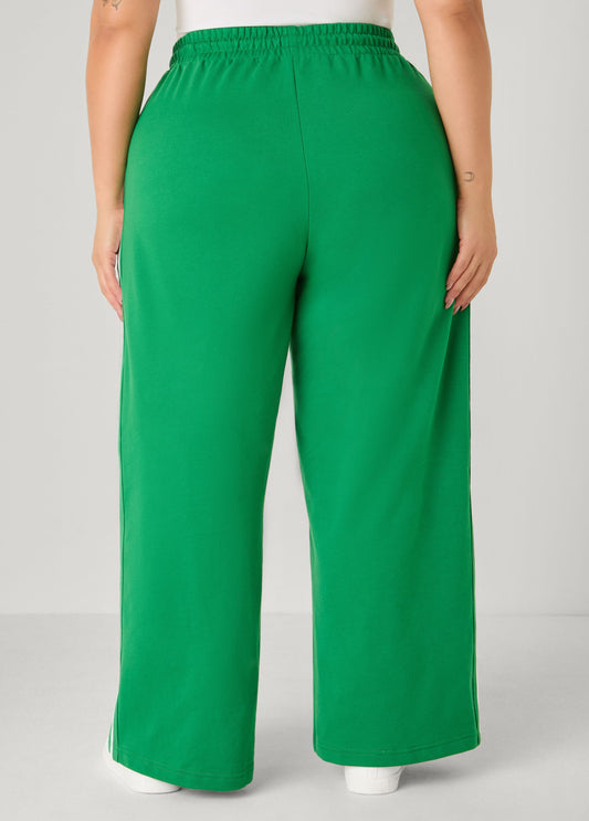 Stripe French Terry Track Pants
