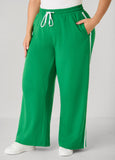 Stripe French Terry Track Pants