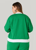 Stripe French Terry Track Jacket