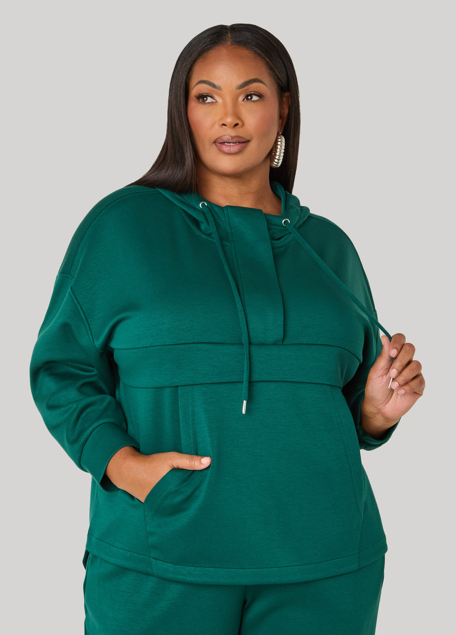 Luxe Soft Scuba Pullover Hoodie