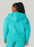 Ashley Sport Fleece Zip Front Hoodie