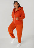Ashley Sport Fleece Zip Front Hoodie